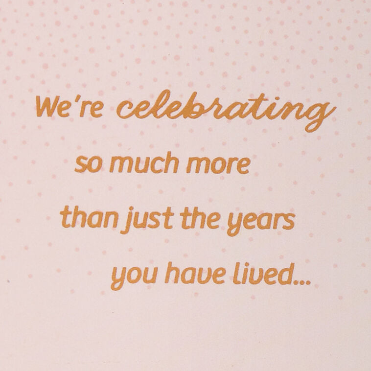 Hallmark Celebrating You Birthday Card For Mom