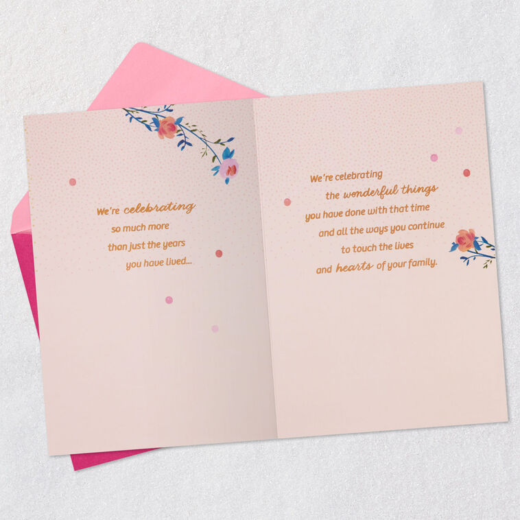 Hallmark Celebrating You Birthday Card For Mom