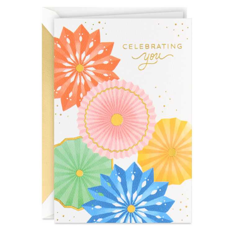hallmark Celebrating You Birthday Card