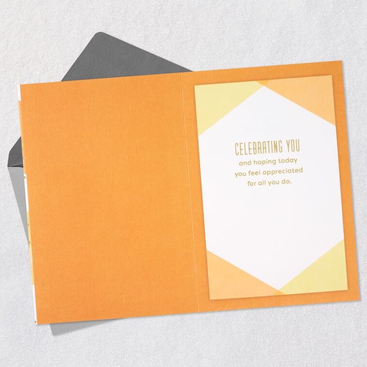 Hallmark Celebrating You Boss's Day Card