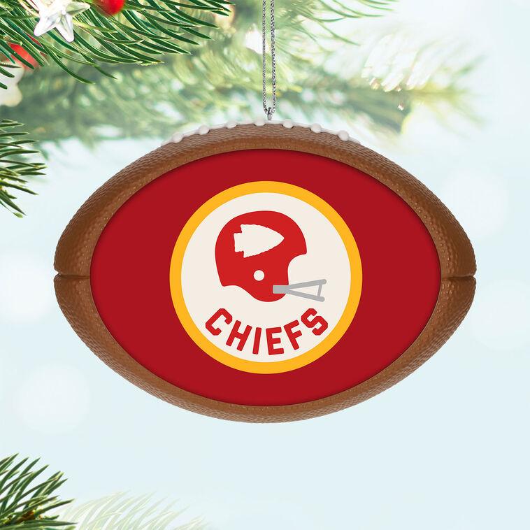 Hallmark Hallmark Channel Holiday Touchdown: A Chiefs Love Story Football Ornament