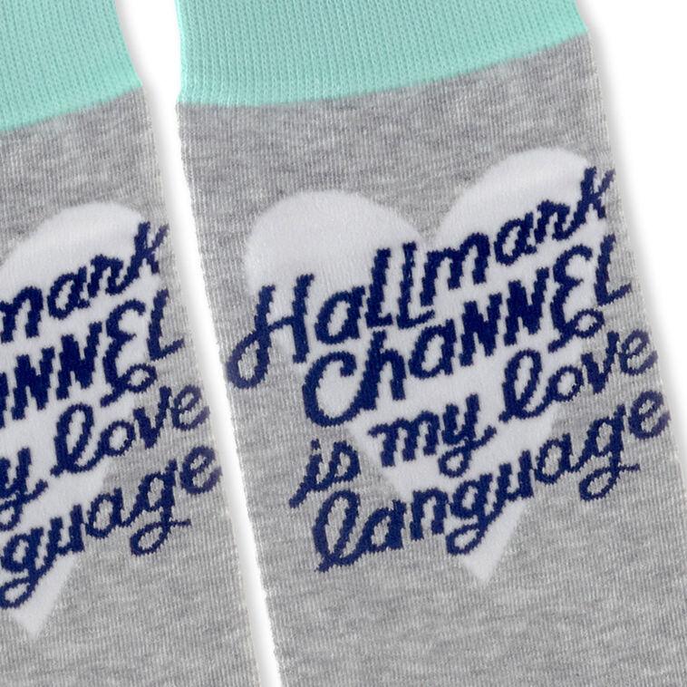 Hallmark Hallmark Channel Is My Love Language Crew Socks