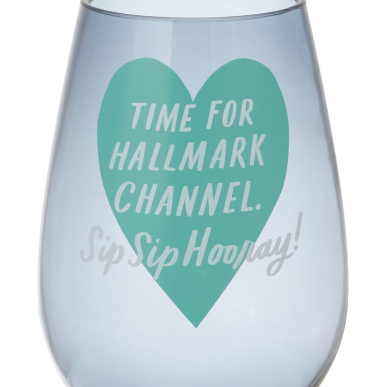 Hallmark Hallmark Channel Perfect Pairing Acrylic Wine Glasses Set Of 2