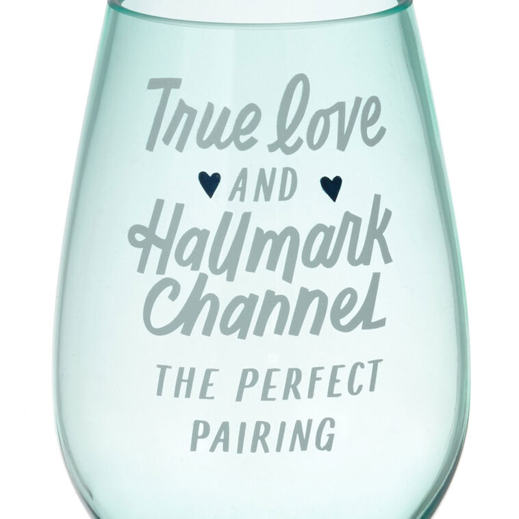 Hallmark Hallmark Channel Perfect Pairing Acrylic Wine Glasses Set Of 2