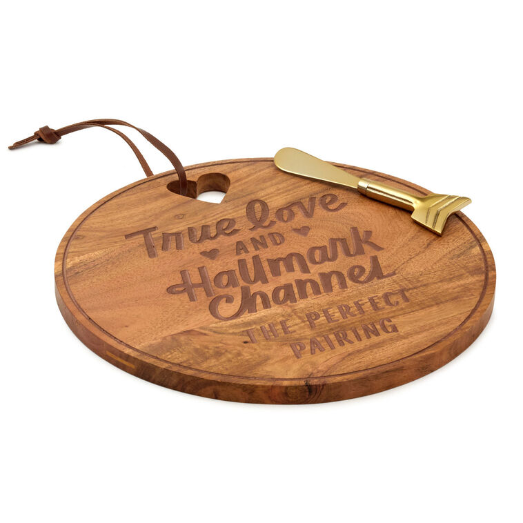 hallmark Hallmark Channel True Love Charcuterie Board With Spreader 12"