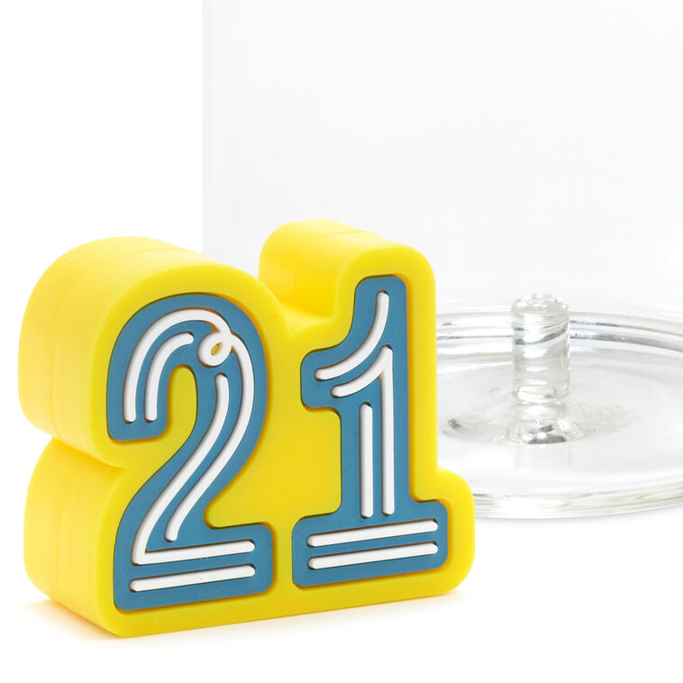 Hallmark Charmers 21st Birthday Silicone Charm
