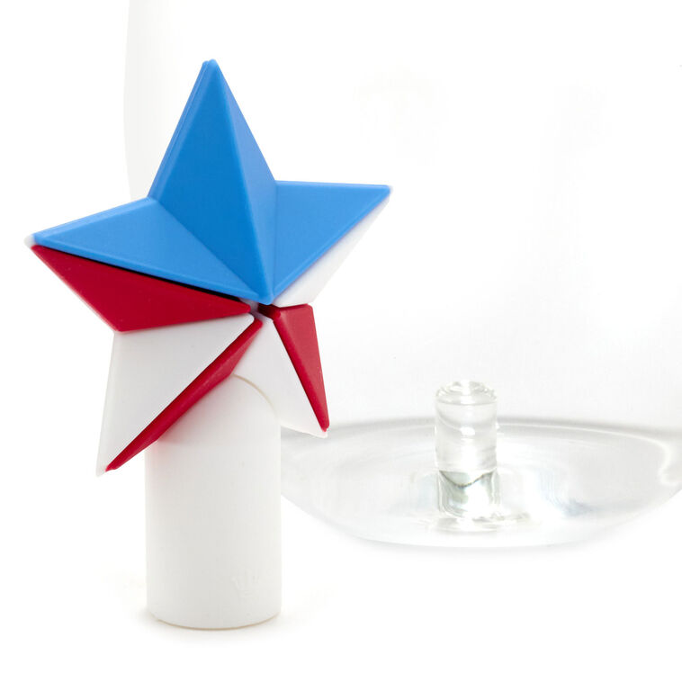 Hallmark Charmers Americana Star Silicone Charm
