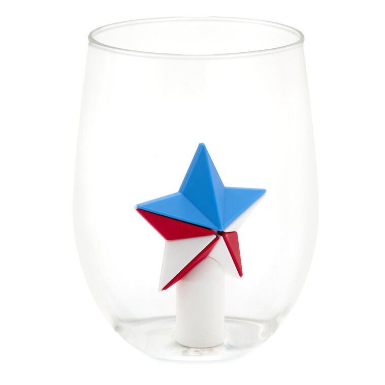 Hallmark Charmers Americana Star Silicone Charm
