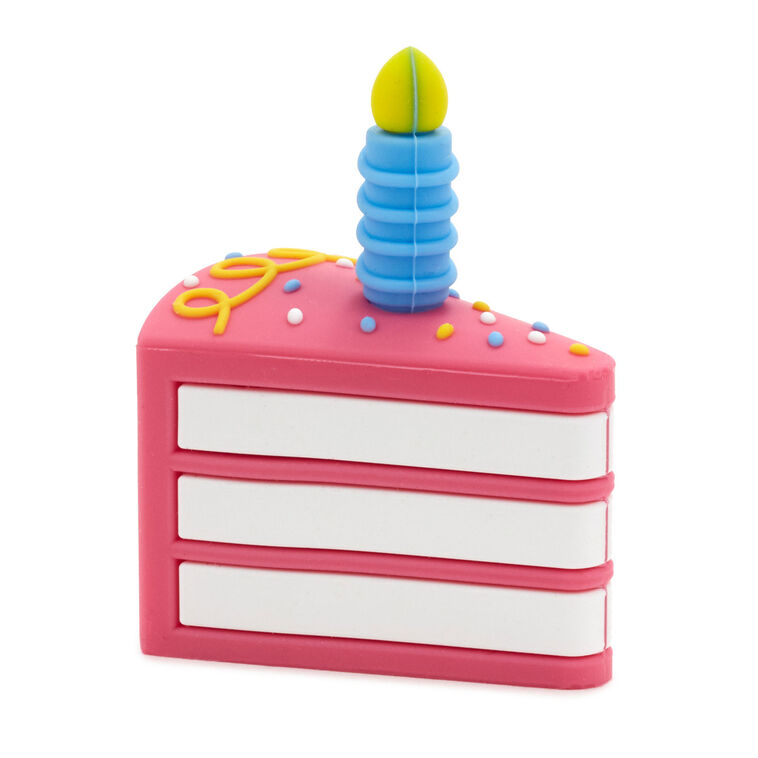 hallmark Charmers Birthday Cake Silicone Charm