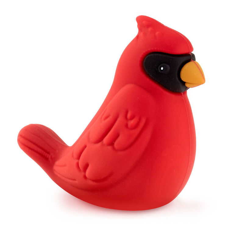 hallmark Charmers Cardinal Silicone Charm