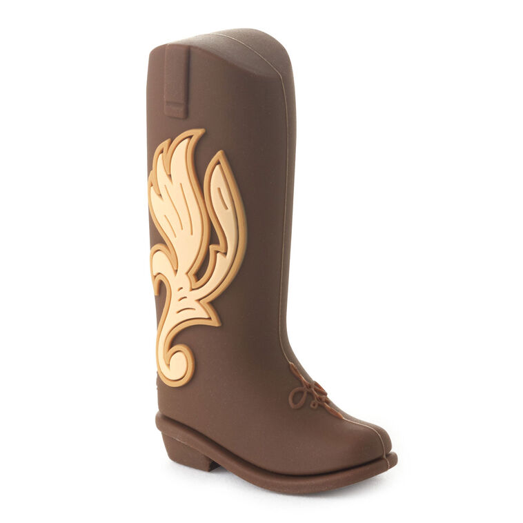 hallmark Charmers Cowboy Boot Silicone Charm 2" H