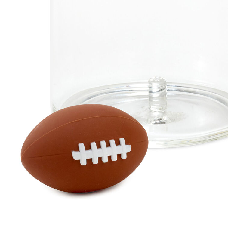Hallmark Charmers Football Silicone Charm