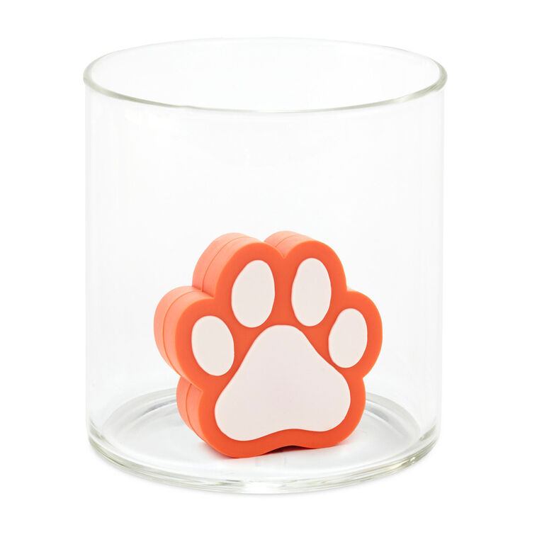 Hallmark Charmers Paw Print Silicone Charm 1.8" H