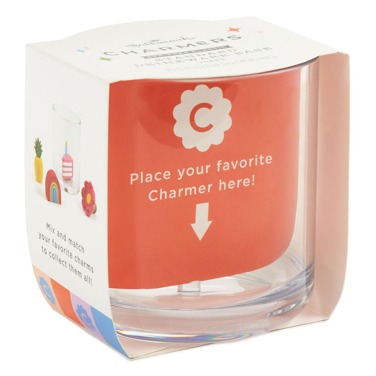 Hallmark Charmers Plastic Drinking Glass 15.5 Oz