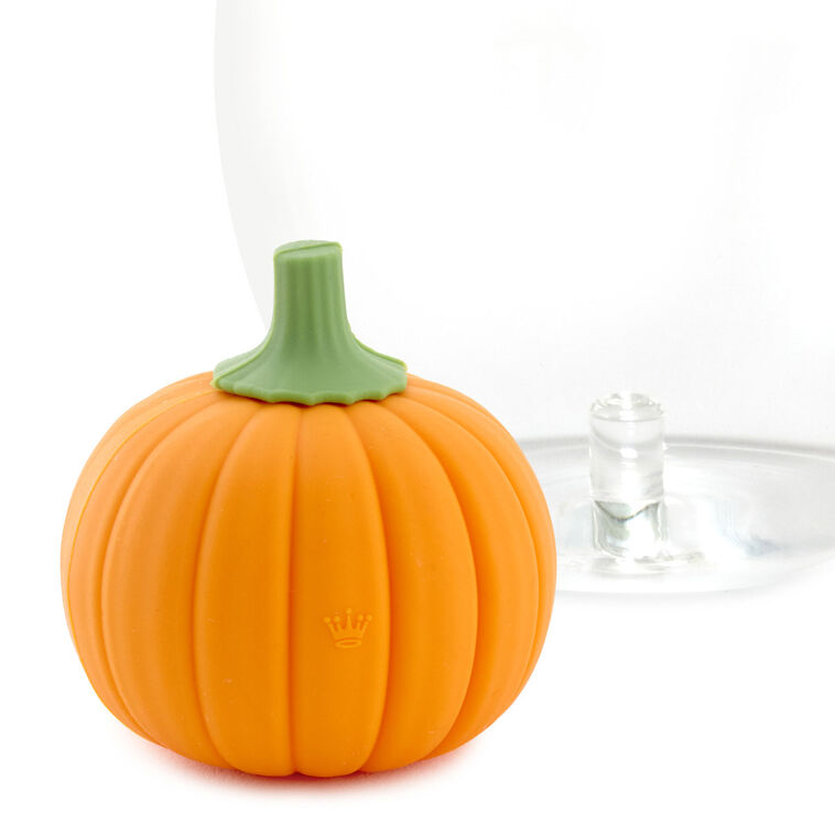 Hallmark Charmers Pumpkin Silicone Charm
