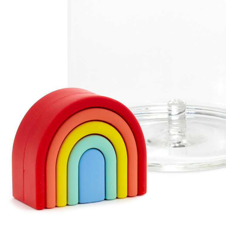 Hallmark Charmers Rainbow Silicone Charm
