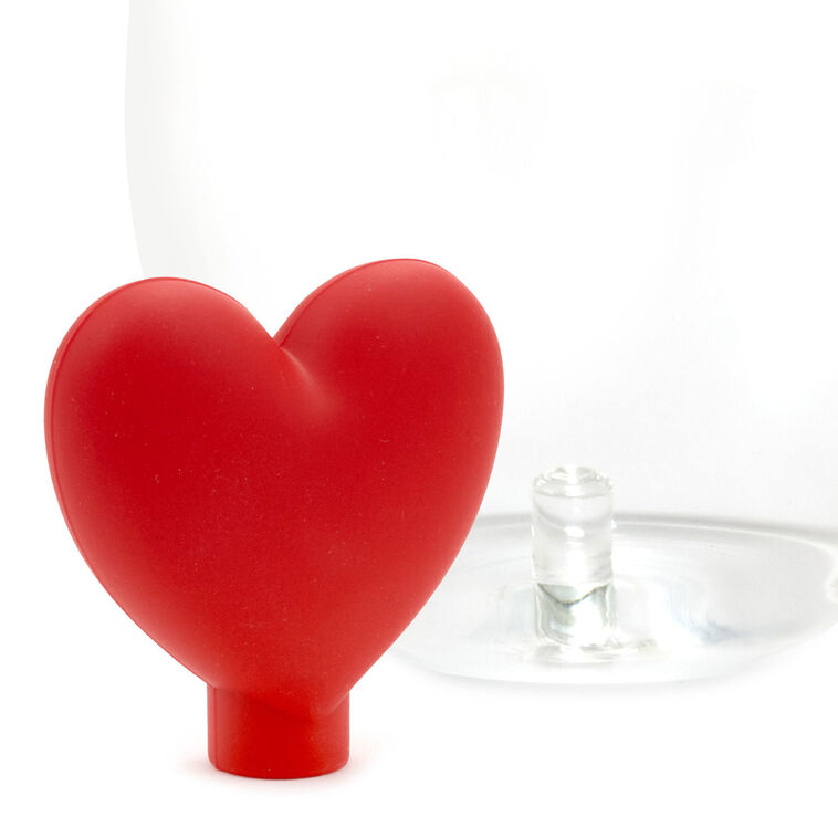 Hallmark Charmers Red Heart Silicone Charm