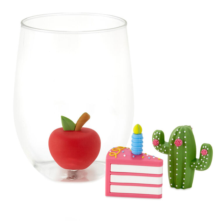 Hallmark Charmers Stemless Contour Glass 20 Oz