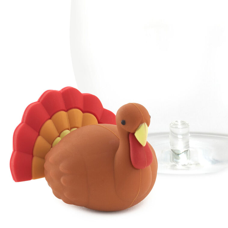 Hallmark Charmers Turkey Silicone Charm