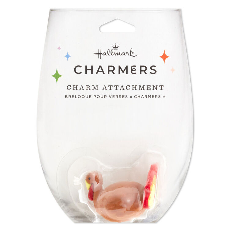 Hallmark Charmers Turkey Silicone Charm