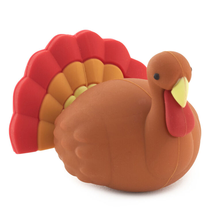 hallmark Charmers Turkey Silicone Charm