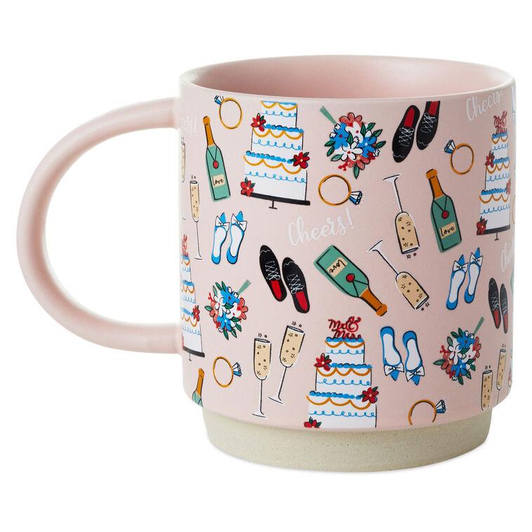 Hallmark Cheers Engagement Mug 16 Oz