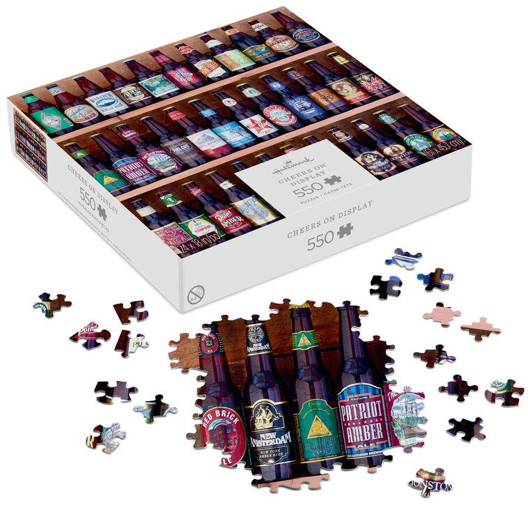 Hallmark Cheers On Display 550-Piece Jigsaw Puzzle