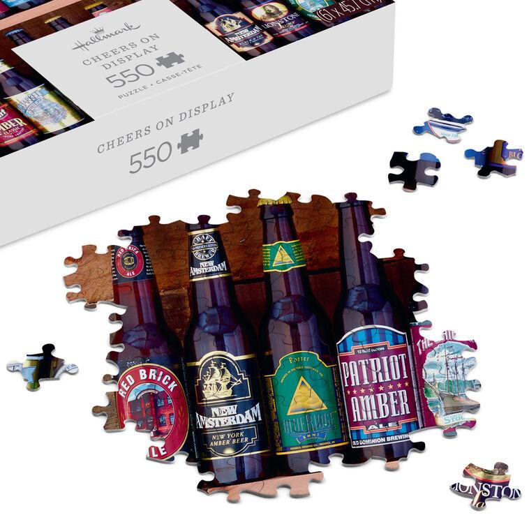 Hallmark Cheers On Display 550-Piece Jigsaw Puzzle