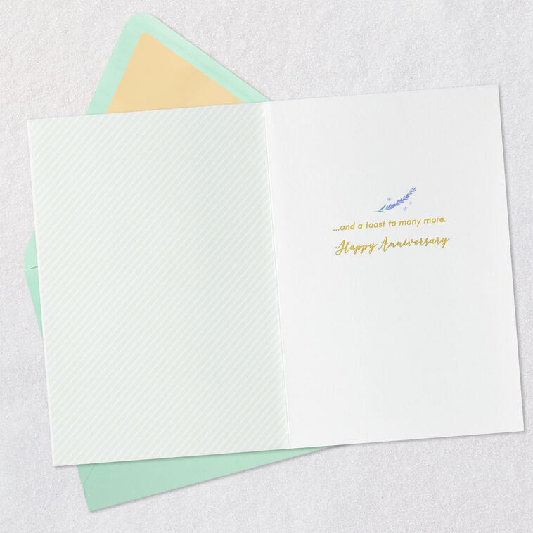Hallmark Cheers To Another Year Anniversary Card