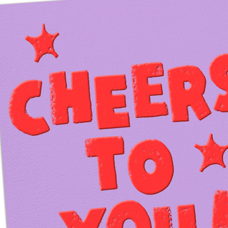 Hallmark Cheers To You Congratulations Card