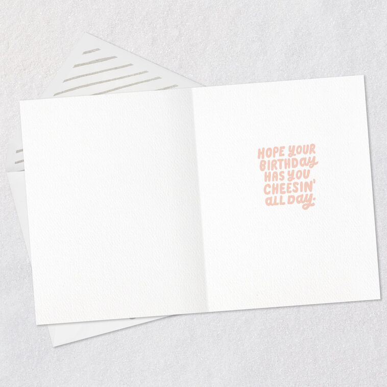 Hallmark Cheesin' All Day Funny Birthday Card