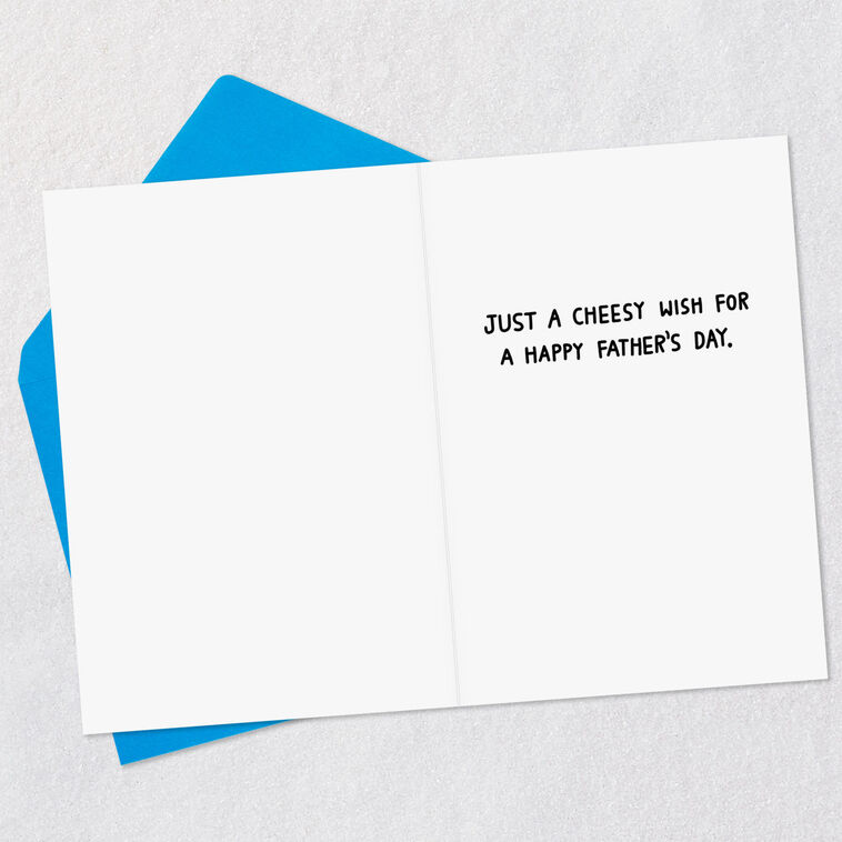 Hallmark Cheesy Wishes Funny Father's Day Card