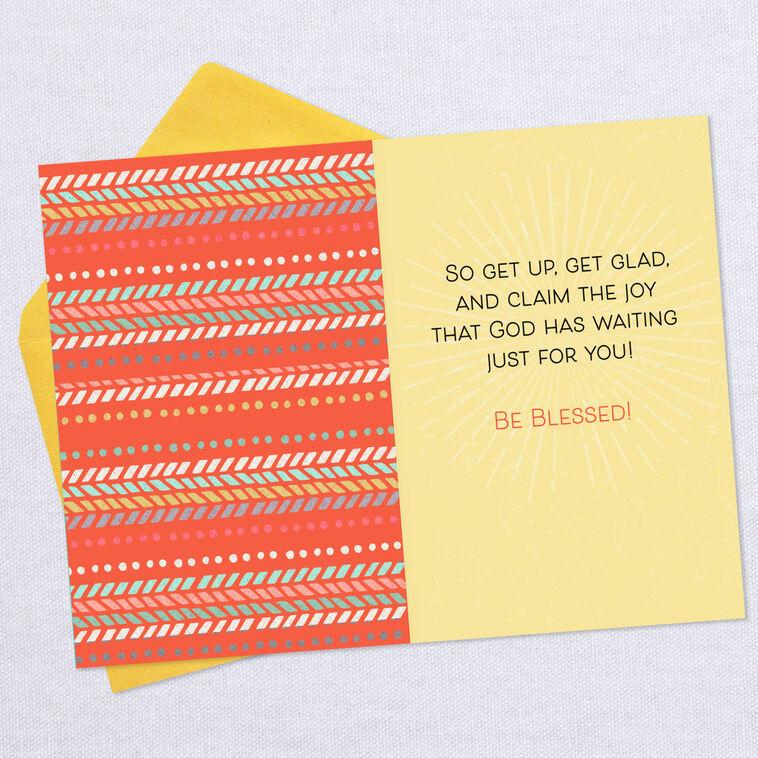 Hallmark Claim God's Joy Birthday Card