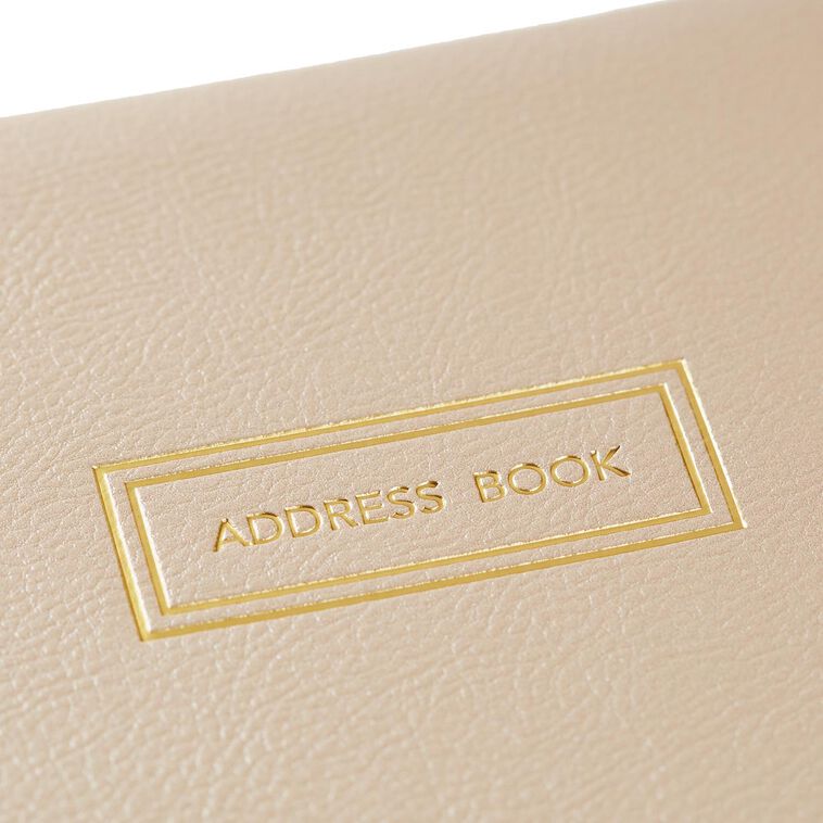 Hallmark Classic Cream Address Book