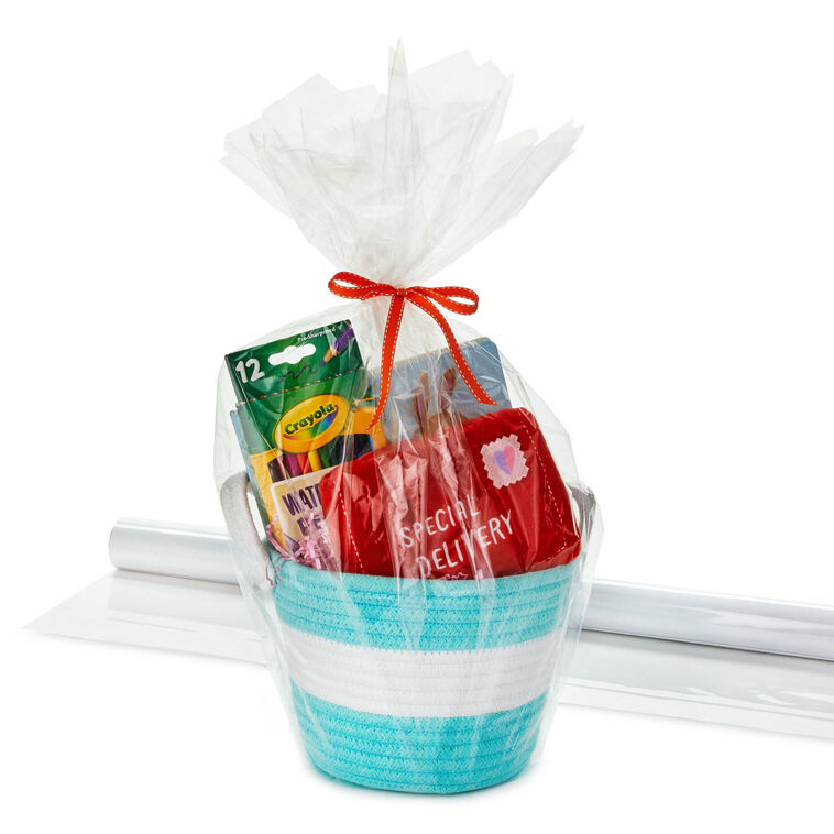 Hallmark Clear Cellophane Gift Wrap 20 Sq. Ft