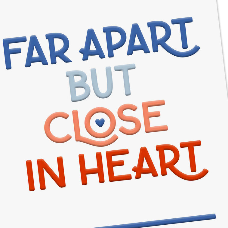 Hallmark Close In Heart Military Miss You Card
