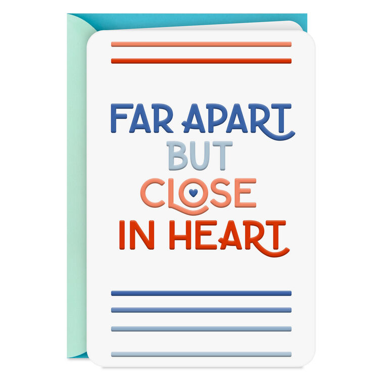 hallmark Close in Heart Military Miss You Card