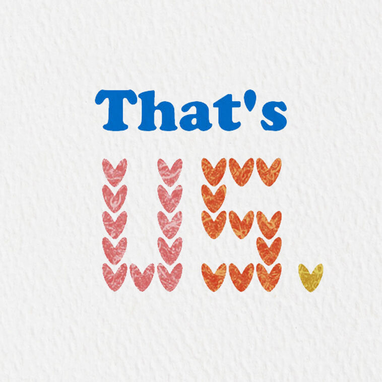 Hallmark Close Knit That's Us Card