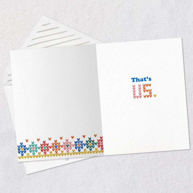 Hallmark Close Knit That's Us Card