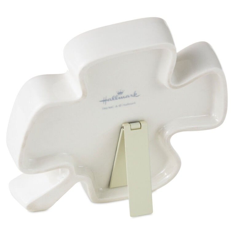 Hallmark Clover-Shaped Trinket Dish With Token