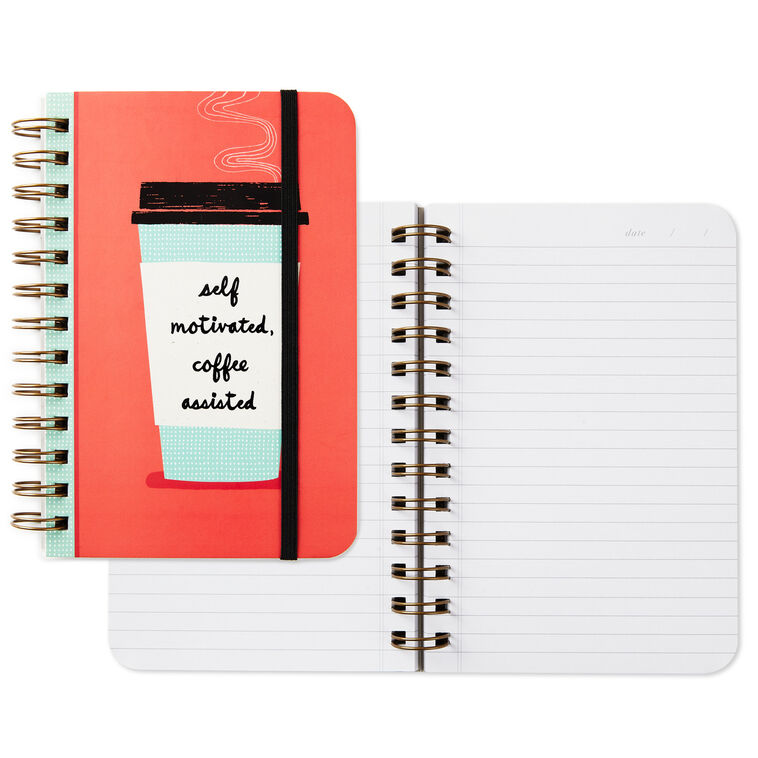 Hallmark Coffee Assisted Spiral Notebook