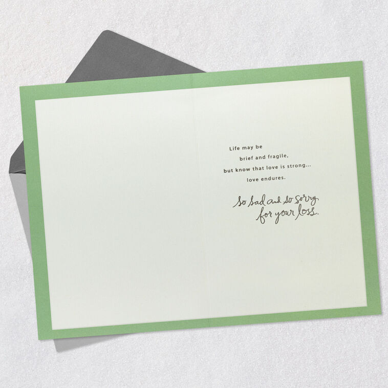 Hallmark Comfort Peace And Memories Sympathy Card