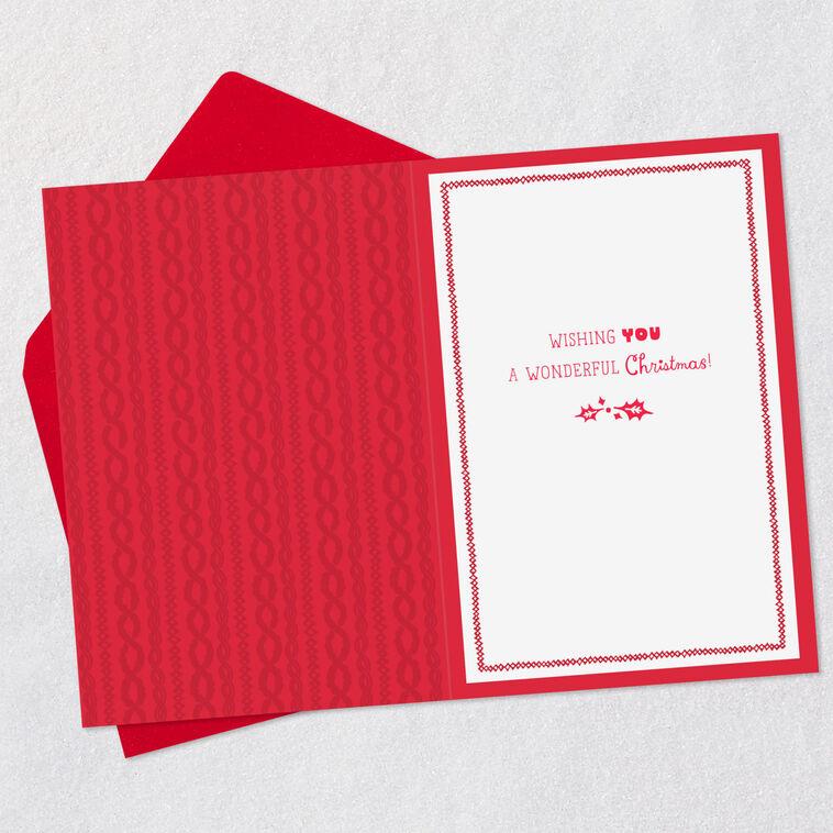 Hallmark Comfy Cozy And Merry Christmas Card