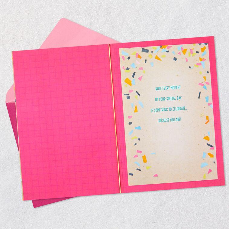 Hallmark Confetti Of Life Birthday Card