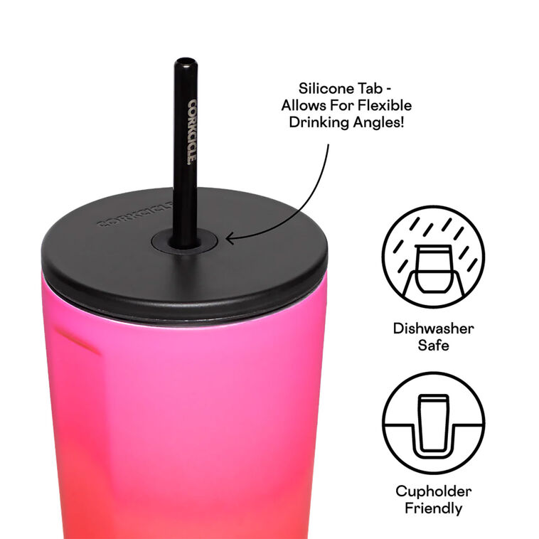 Hallmark Corkcicle Sangria Cold Cup Tumbler 24 Oz
