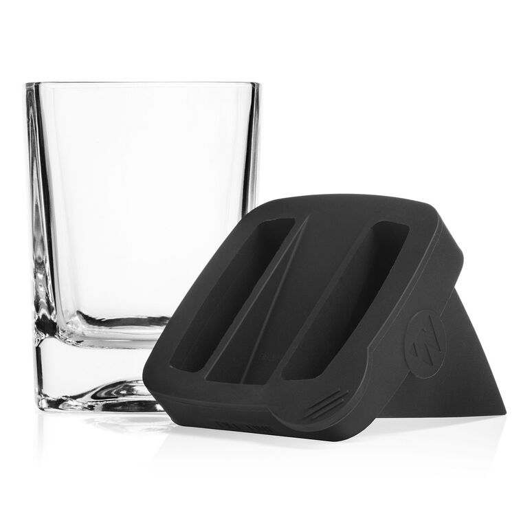 Hallmark Corkcicle Whiskey Wedge Lowball Glass