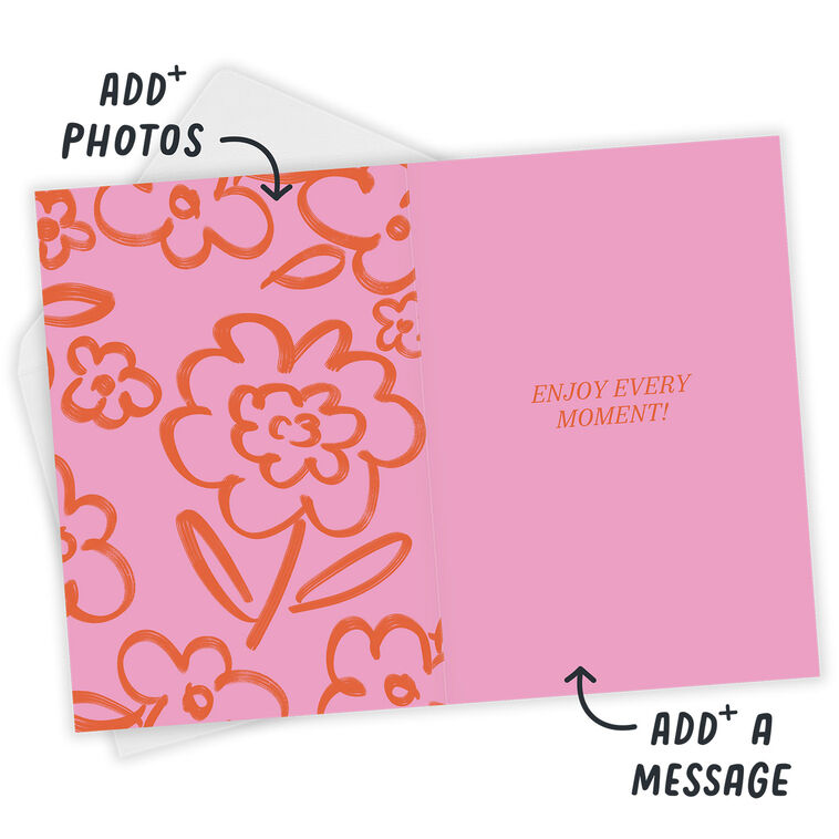 Hallmark Crafty Design Icons Custom Birthday Card