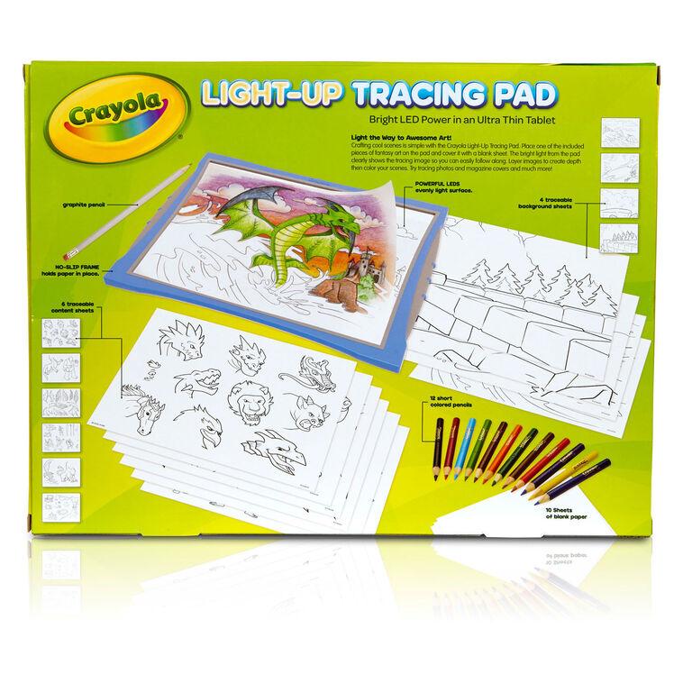 Hallmark Crayola Blue Light-Up Tracing Pad