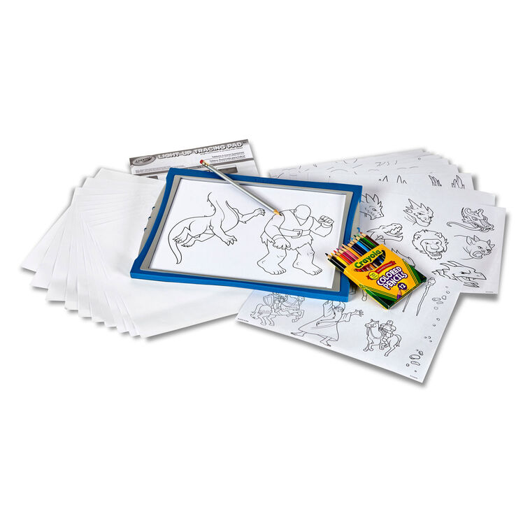 Hallmark Crayola Blue Light-Up Tracing Pad