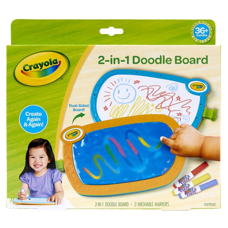 Hallmark Crayola Double Doodle Board With Markers